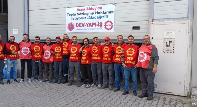 Assa Abloy’da iş bırakma eylemi