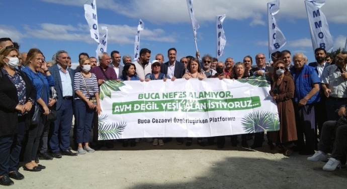 Bucalılar yapılaşma değil yeşil alan istiyor