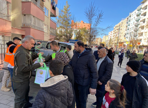 Siirt’te ücretsiz fidan dağıtımı yapıldı