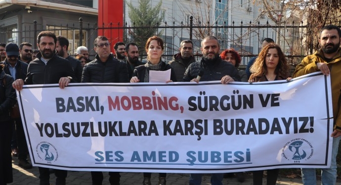 SES Amed Şubesi, sağlık ve hizmet alanında çalışan emekçilerinin sorunları derinleşti