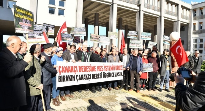 Giresunlular, derelerine HES yapılmasını istemiyor