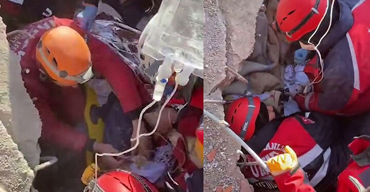 Meryem İmamoğlu, 222 saat sonra enkazdan sağ çıkarıldı