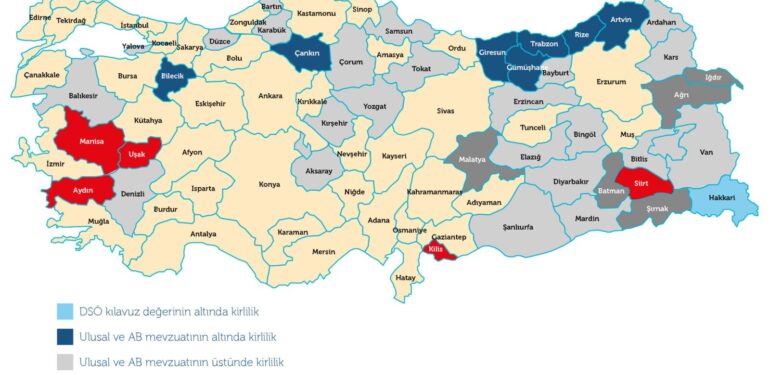 Kara Rapor 2022 yayımlandı: En kirli beş kent Batman, Iğdır, Ağrı, Şırnak ve Malatya