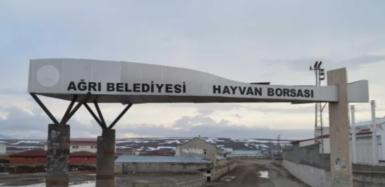 Ağrı Hayvan Borsası kapatıldı