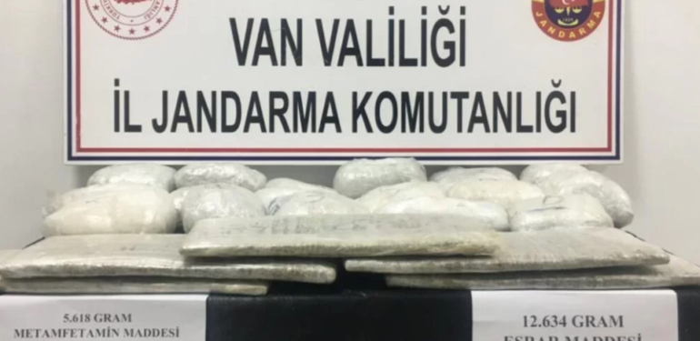 Mezarlıkta uyuşturucu bulundu