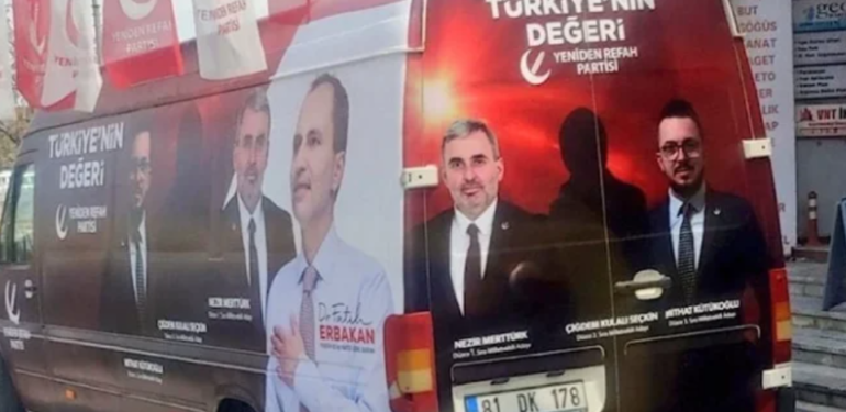 Refah Partisi’nde kadın adaya sansür!