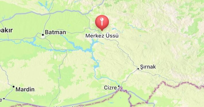 Siirt’te 3.0 şiddetindeki deprem korkuttu