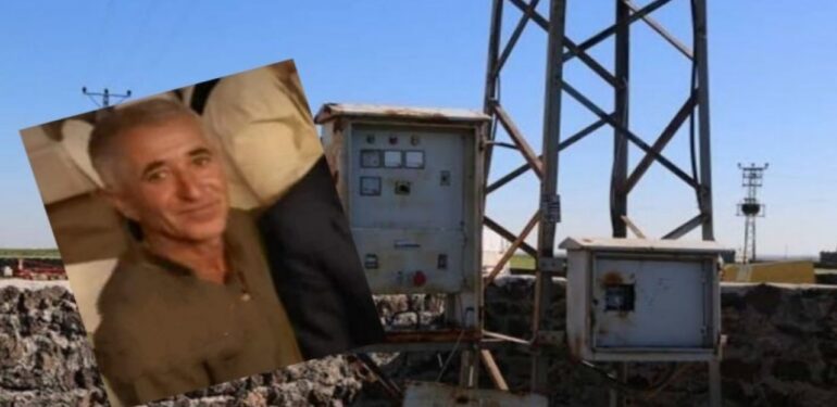 Elektrik akımına kapılan çiftçi hayatını kaybetti