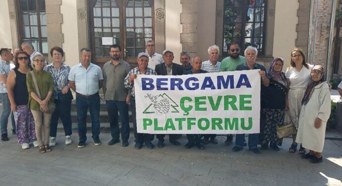 Bergama’da RES protestosu: Toprağıma dokunma!