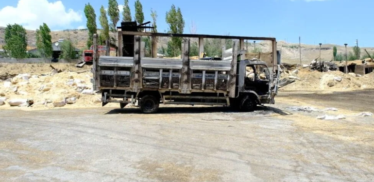 Van’daki yangının bilançosu ortaya çıktı
