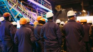 Strike,Of,Workers,In,Heavy,Industry.