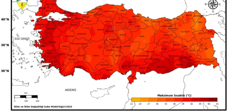 Türkiye yanıyor: 53 yılın en sıcak 10. Temmuz’u