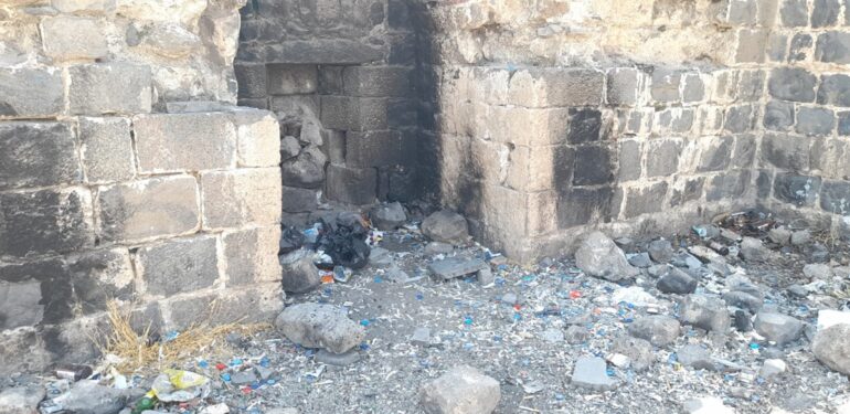 Tarihi Sur’lar madde bağımlılarının yuvasına dönüyor