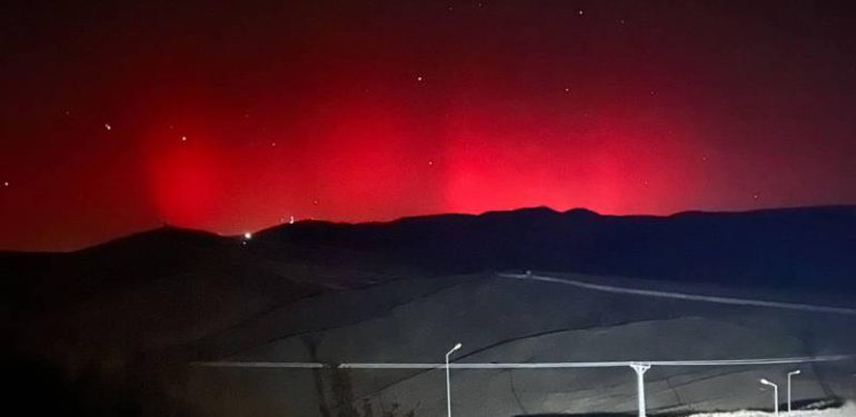 Van ve Ordu’da Kuzey Işıkları görüldü