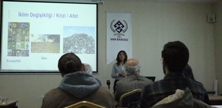 Van’da ‘Hukuk ve doğa’  atölyesi düzenlendi
