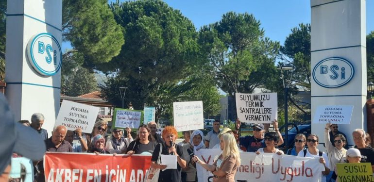 Muğlalılardan çağrı: “Suyu Termiğe Değil Halka Ver”