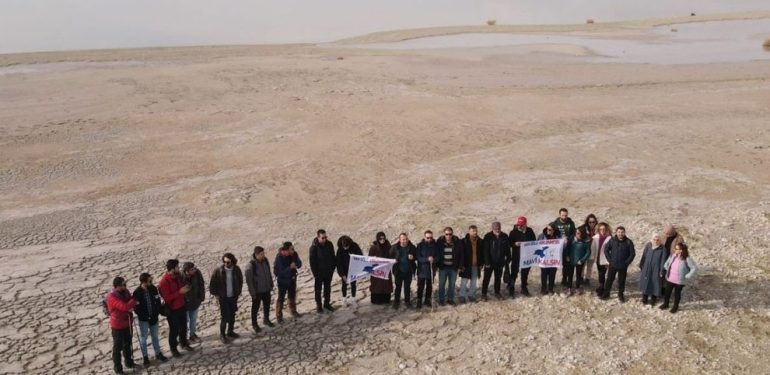 Bitlis’teki Arin Gölü Kuraklığın Pençesinde