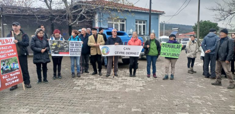 Kazdağları’ndaki maden projesi için keşif yapıldı