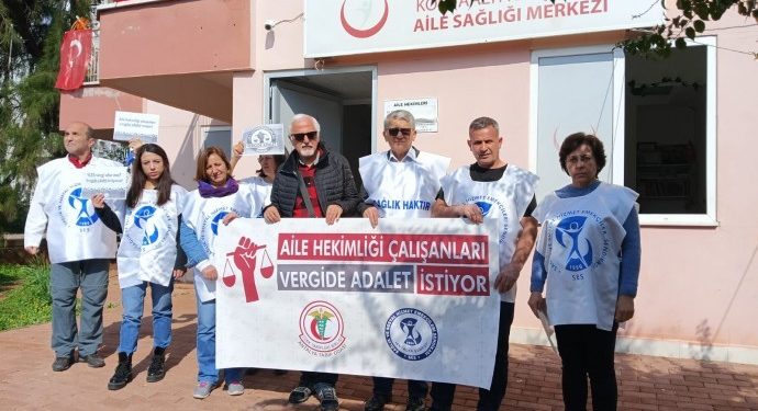 Sağlıkçılar ‘vergide adalet’ talebiyle süresiz eylem başlatıyor