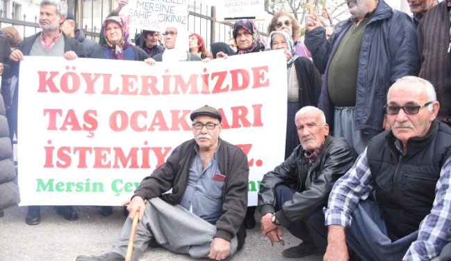 Köylülerin taşocağı isyanı: Uğraşmayın köyün dağıyla
