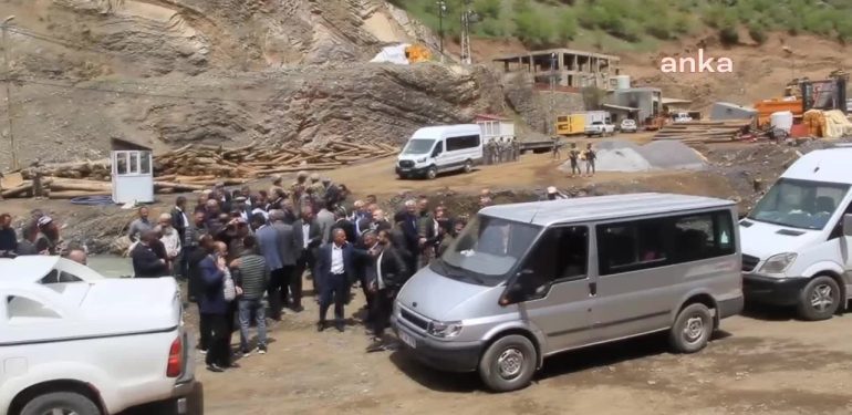 Hakkari’de madenlere karşı başlatılan nöbet üçüncü gününde