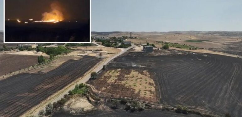 İtfaiye raporu: Diyarbakır ve Mardin’deki yangınlar elektrik tellerinden kaynaklı