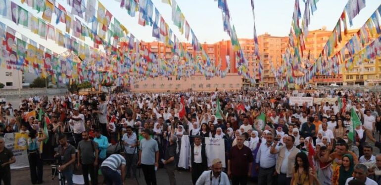 DEM Parti’den Kızıltepe’de  Tarım Mitingi