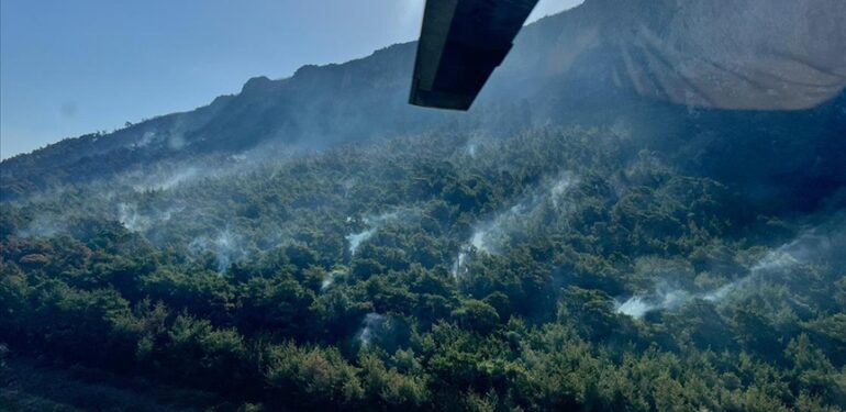Mersin’deki orman yangını kontrol altına alındı