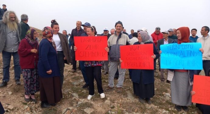 Kürtün halkı maden projesine karşı ayakta