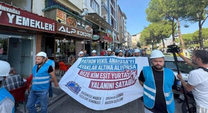 Sanatçılardan Fernas Madencilik işçilerine  destek