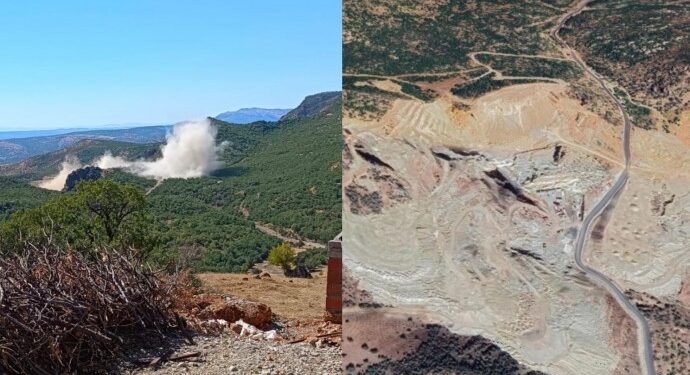 Dicle’deki madencilik faaliyeti doğayı tahrip ediyor