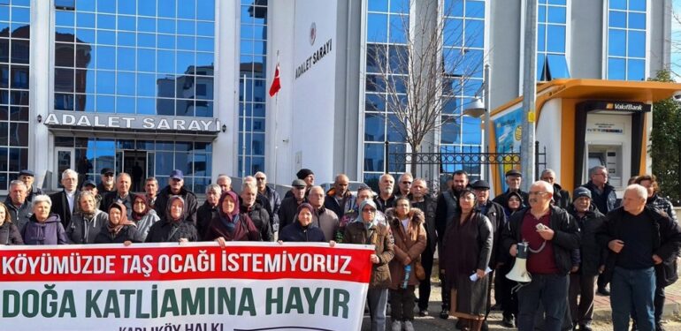 Aynı köye ikinci taş ocağı projesi