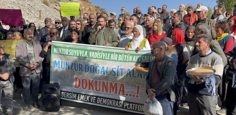 Xelkê Dersîmê li ser pêyan e: Destên xwe nedin cihên me yên pîroz