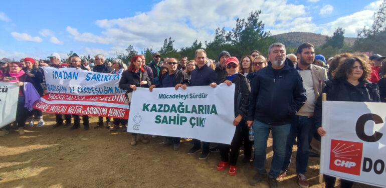 Kazdağları bugün tek ses