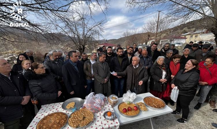 Dersim’de ‘Katı Atık Tesisi’ projesine köylülerden dua ve lokma ile tepki
