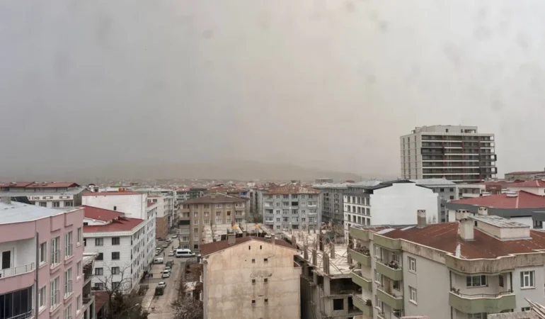 Bölge kentlerinde toz aşınımı